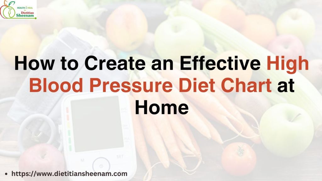 How to Create an Effective High Blood Pressure Diet Chart at&nbsp;Home